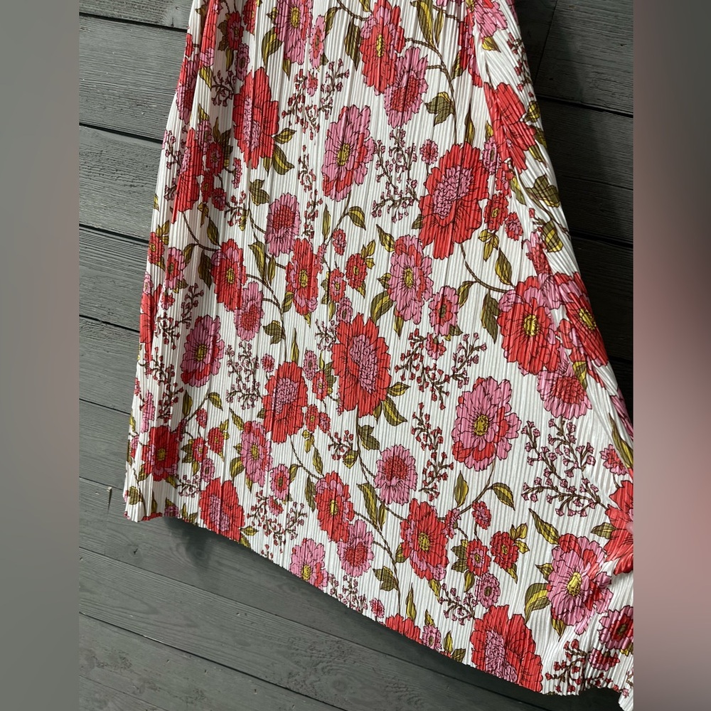 NWT Steve Madden Ada Swing Floral Shift Dress Vintage Floral L Spring Summer - Picture 6 of 12